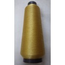DULL GOLD - VERY FINE Art Silk Twisted with Lurex - Neem Jari Zari - For Crochet Sewing Embroidery Knitting Jewelry DIY